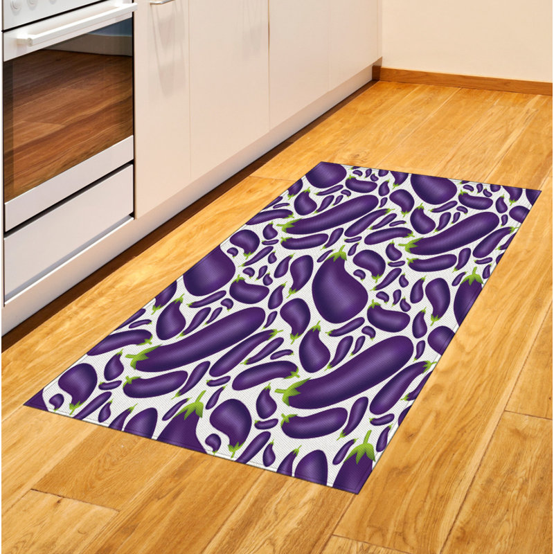 East Urban Home Eggplant Purple Area Rug Wayfair